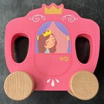 Pull along princess carriage