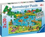 Two Fun at the Lakes 20 piece puzzles