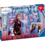 Three Disney Frozen II 49 piece puzzles