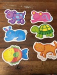 Pets six 2 piece puzzles
