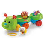 Pull and spin caterpillar 