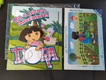Bear and Dora tray puzzles