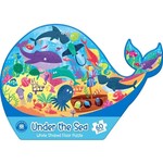 Under the sea 60 piece whale-shaped floor puzzle