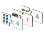 Match it: Counting 60 piece puzzle