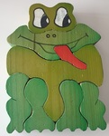 Wooden Frog Puzzle