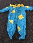 Blue & Yellow Clown Suit
