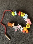 Wooden Animals Threading Set