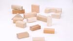 Japanese words on wooden blocks