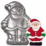 Santa cake tin