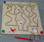 Bird & Nest Magnetic Maze 