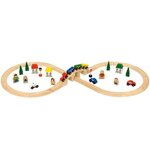 Wooden Figure 8 Train set