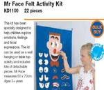 Mr Face Felt Activity Kit