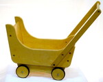 Wooden pram