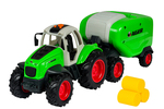 Tractor with Bailer