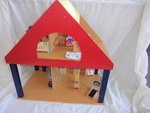 Wooden doll's house