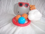 Pop up teddy and bath time basketball elephant