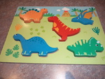 Dinosaur block puzzle