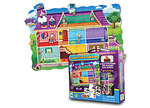 Create a Scene Dollhouse floor puzzle