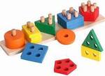 Wooden Geometric shape sorter
