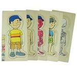 Boy body layer puzzle