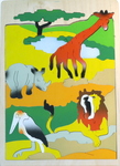 Wild animal puzzle