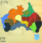 Animals Australian Mosiac