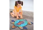 Aboriginal Art Turtle floor puzzle