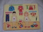 Dress the children puzzle