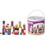 Wooden building blocks