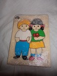 Boy and girl puzzle