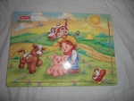 Little people shape puzzle