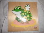 Froggies family puzzle