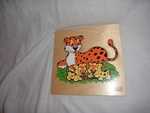 Leopard family puzzle