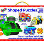 4 Construction vehicles puzzles