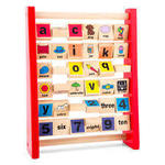 Alphabet abacus