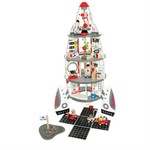 Spaceship and Lift Off Launcher