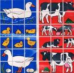 Cow and Duck Mosaic