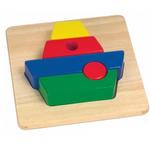 Wooden Boat Puzzle