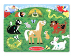 Neighbourhood Pets Peg Puzzle