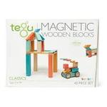 Magnetic wooden blocks