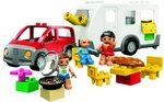 Duplo caravan and car