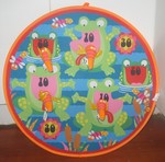 Munching Frogs Dart Game