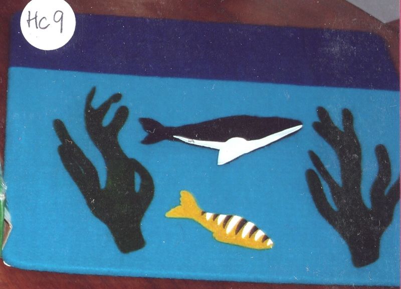 Hc9: Felt Kids Under The Sea Playboard
