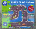 Giant road puzzle