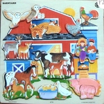 Barnyard Puzzle 2/hole 