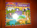 Melissa & Doug Chunky wooden puzzle - safari animals