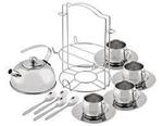 Stainless steel tea set