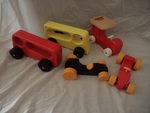Wooden vehicles