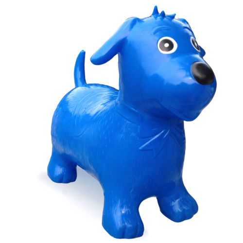 A164: Happy Hopperz Blue Dog