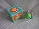 Poppity pop Turtle & animal activity cube